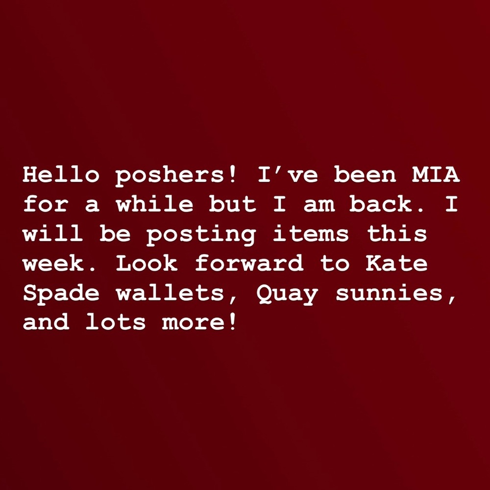 NEW ITEMS
